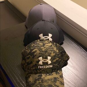 Under Armour Hat Collection - Black, Gray, Camo
